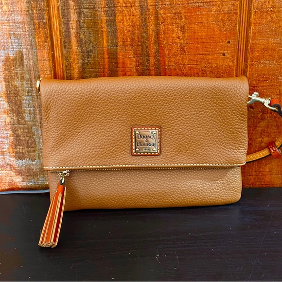 Dooney & Bourke Bags Dooney Bourke Pebble Grain Foldover Zip